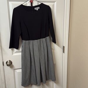 Black and White Dress